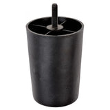 M8 Threaded Plastic Moulded Foot H107mm_D75mm