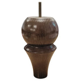 Dark Walnut Finish H150mm_D85mm