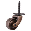 32mm (1 1/4") Antique Screw Plate Castor