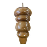 Medium Oak Finish H155mm_D65mm