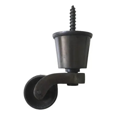 32mm (1 1/4") Antique Round Socket Castor