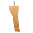 9" (225mm) Medium Oak Finish Right Back Leg