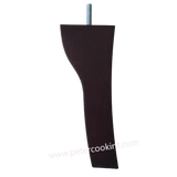 9" (225mm) Mahogany Finish Right Back Leg