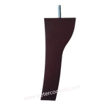 9" (225mm) Mahogany Finish Left Back Leg