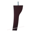 8" (200mm) Mahogany Finish Left Back Leg