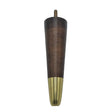 Chestnut Finish H170mm_D50mm