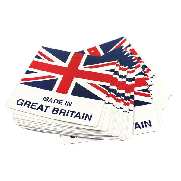 Made In Britain Swing Ticket Labels (All Sizes)