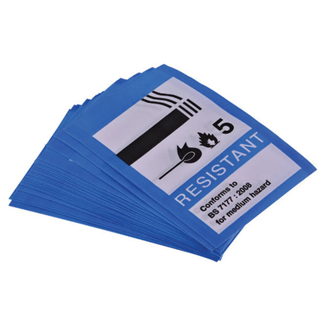 Medium Hazard CRIB5 Sew In Mattress Labels (All Sizes)