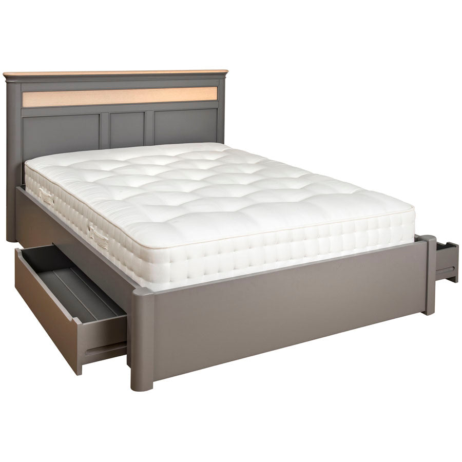 4'6" Panel Bed (PEB042 - SLATE)