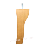 7" (180mm) Medium Oak Finish Left Back Leg