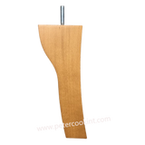 8" (200mm) Medium Oak Finish Right Back Leg