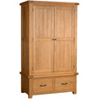 Double Wardrobe With 2 Drawers