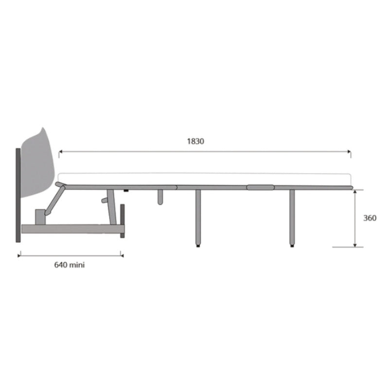 3 Fold Bed Mechanisms (All Sizes)