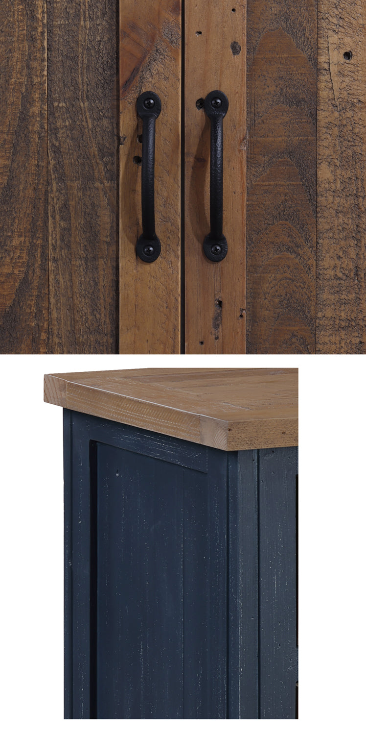 Splash of Blue - Coffee Table With Four Drawers
