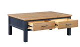 Splash of Blue - Coffee Table With Four Drawers