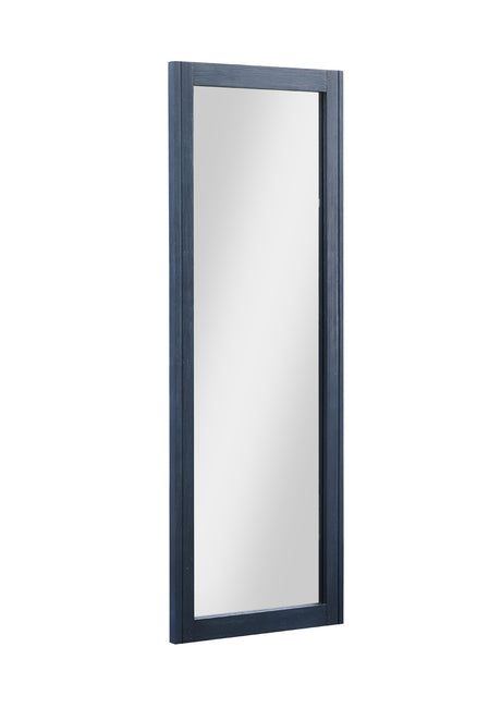 Splash of Blue - Extra Long Wall Mirror (Hangs Landscape & Portrait)