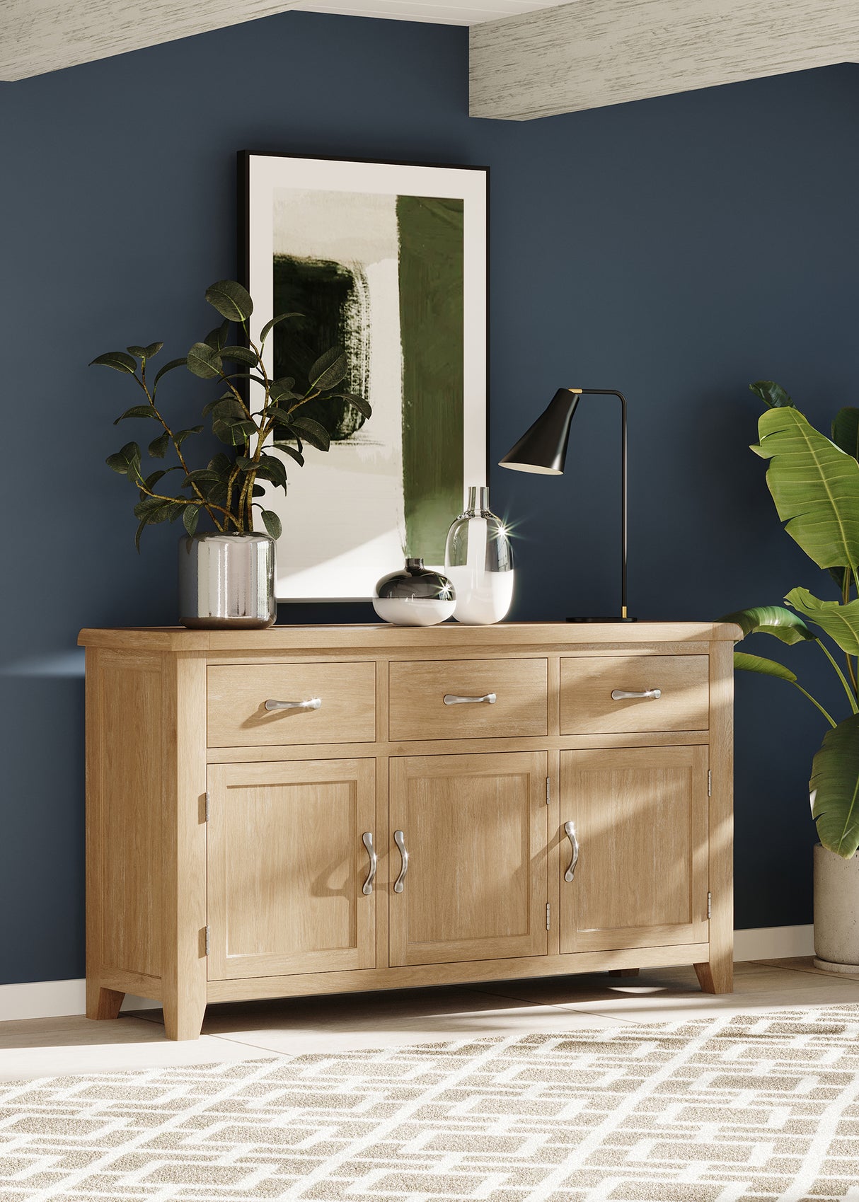 3 Doors 3 Drawers Sideboard (WIL052)
