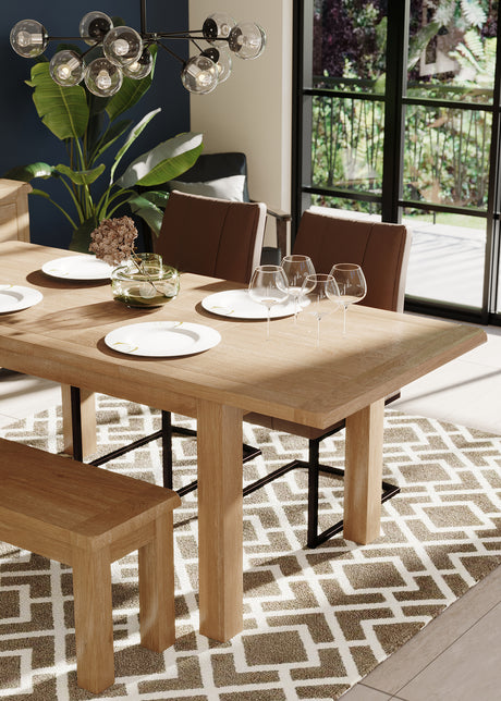Trent Cantilever Dining Chair In Vintage Brown Pu (TRE001)