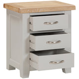 3 Drawer Bedside (WPT001 - MOON GREY)