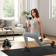SPORTNOW Dumbbells Weights Set with 12-Sided Shape and Non-Slip Grip for Men Women Home Gym Workout, 2 x 12kg