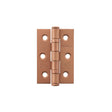 Atlantic CE Fire Rated Grade 7 Ball Bearing Hinges 3" x 2" x 2mm - Urban Satin Copper - Pair