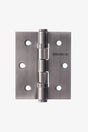 Atlantic Ball Bearing Hinges 3" x 2.5" x 2.5mm - Matt Gun Metal - Pair