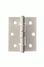 Atlantic Ball Bearing Hinges 3" x 2.5" x 2.5mm - Satin Nickel - Pair