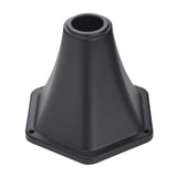 Outsunny 2 Pieces Outdoor Garden Solar Post Lamp Sensor Dimmable LED Lantern Bollard Pathway 1.6M Tall  Black
