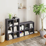 HOMCOM 6-Cube Bookshelf - Grey