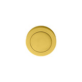 ESCUTCHEON - BLANK ON CONCEALED FIX ROUND ROSE - POLISHED BRASS - 51MM - EACH