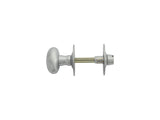 TURN & RELEASE TO SUIT RACKBOLT / OVAL TURN - SPLINE SPINDLE - SATIN CHROME - 38MM - SET