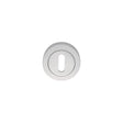 ESCUTCHEON - LOCK PROFILE ON CONCEALED FIX ROUND ROSE - POLISHED CHROME - 51MM - EACH