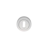 ESCUTCHEON - LOCK PROFILE ON CONCEALED FIX ROUND ROSE - POLISHED CHROME - 51MM - EACH