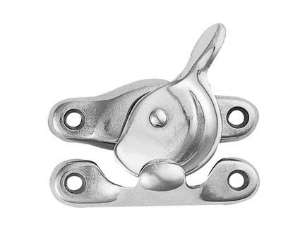 SASH FASTENER (FITCH PATTERN) - POLISHED CHROME - 64MM X 25MM - EACH