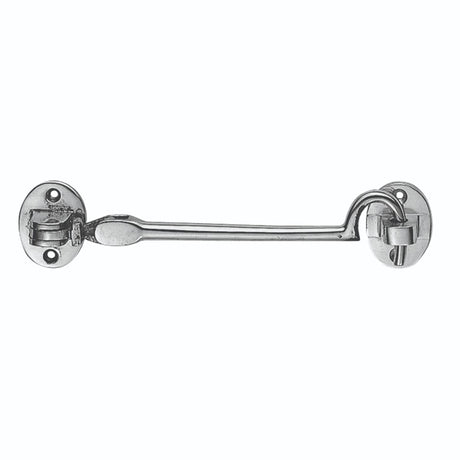 CABIN HOOK - HEAVYWEIGHT (SILENT PATTERN) - POLISHED CHROME - 152MM - EACH