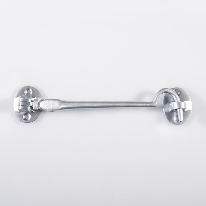 CABIN HOOK - HEAVYWEIGHT (SILENT PATTERN) - SATIN CHROME - 152MM - EACH