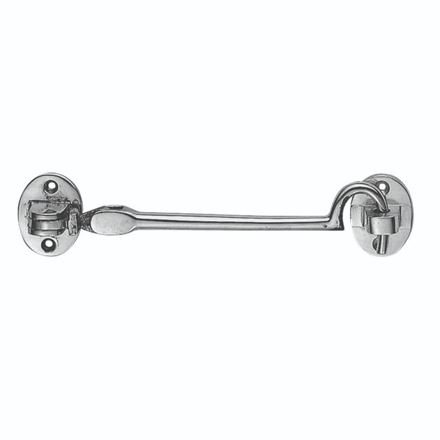 CABIN HOOK - HEAVYWEIGHT (SILENT PATTERN) - POLISHED CHROME - 202MM - EACH