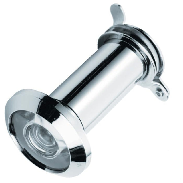 DOOR VIEWER 180 DEGREES - POLISHED CHROME - EACH