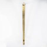 FLUSH BOLT (LEVER ACTION) - POLISHED BRASS - 450MM - EACH