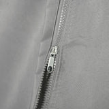 Outsunny 4 Pack Replacement Gazebo Curtains Privacy Panel for Most 3 x 4m Gazebo Canopy Pavillion Outdoor Shelter Sidewalls Accessories Light Grey