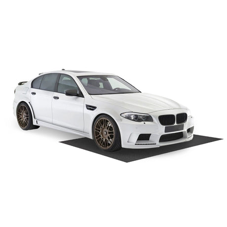 Waterproof Floor Mat 180 x 150 cm Reusable and Washable Non-Slip Car Mat with Absorbent Double-Sided Adhesive Tape Grey