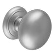 CENTRE DOOR KNOB - SATIN CHROME - 100 - EACH