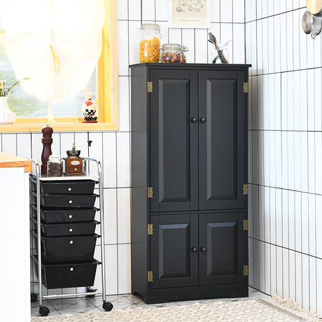 Sideboard Buffet Storage Cabinet with Adjustable Shelf