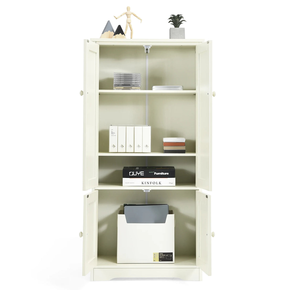 Sideboard Buffet Storage Cabinet with Adjustable Shelf