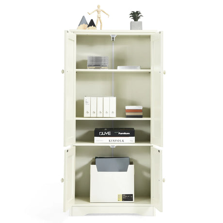 Sideboard Buffet Storage Cabinet with Adjustable Shelf