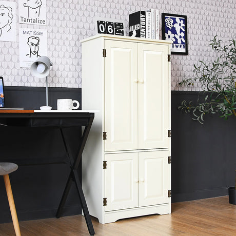 Sideboard Buffet Storage Cabinet with Adjustable Shelf