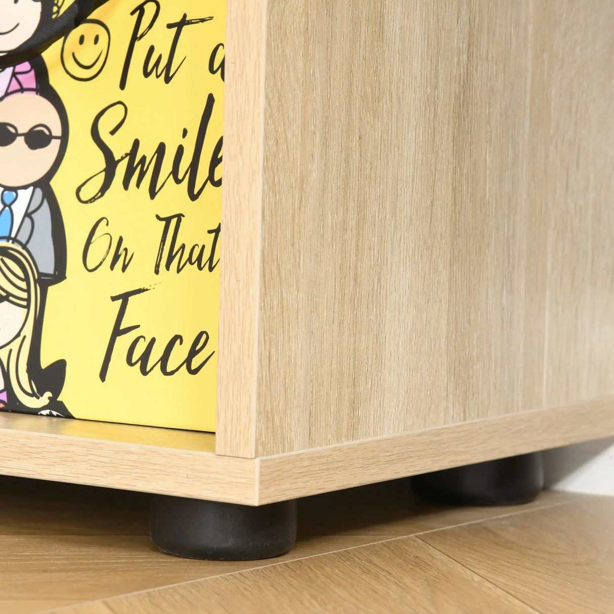 HOMCOM 8-Cube Bookcase, Tall Display Shelf, Standing Storage Rack for Study Room, Living Room, 70 x 24 x 178cm, Natural