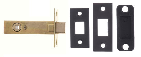 Atlantic Tubular Deadbolt 2.5" - Matt Black - Each