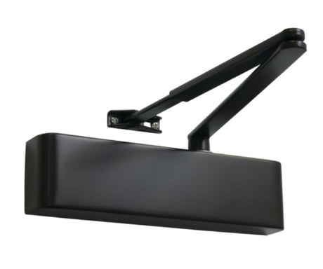 Atlantic Premium Grade Door Closer -max 110kg,DDA,Adj,Slimline - Matt Black - Each