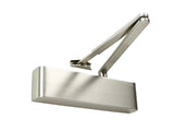 Atlantic Premium Grade Door Closer -max 110kg,DDA,Adj,Slimline - Satin Nickel - Each